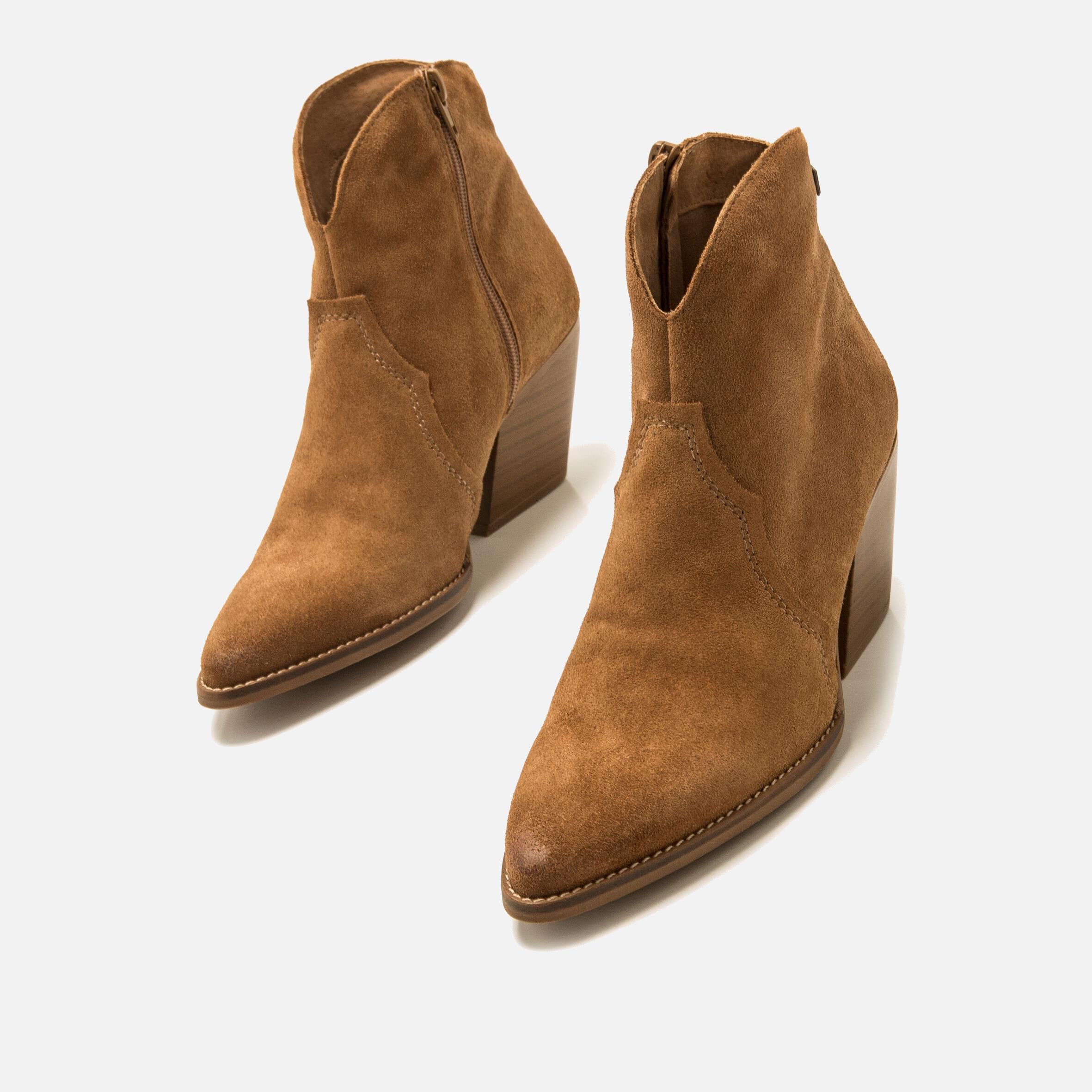 Buy MISSOURI brown 57388 HIGH HEELED ANKLE BOOTS Mtng for WOMAN